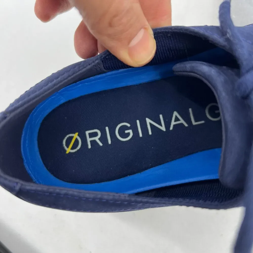 Cole Haan Shoes Mens 9.5 Navy OG Cloudfeel Energy Merid PT Oxford Nubuck Leather